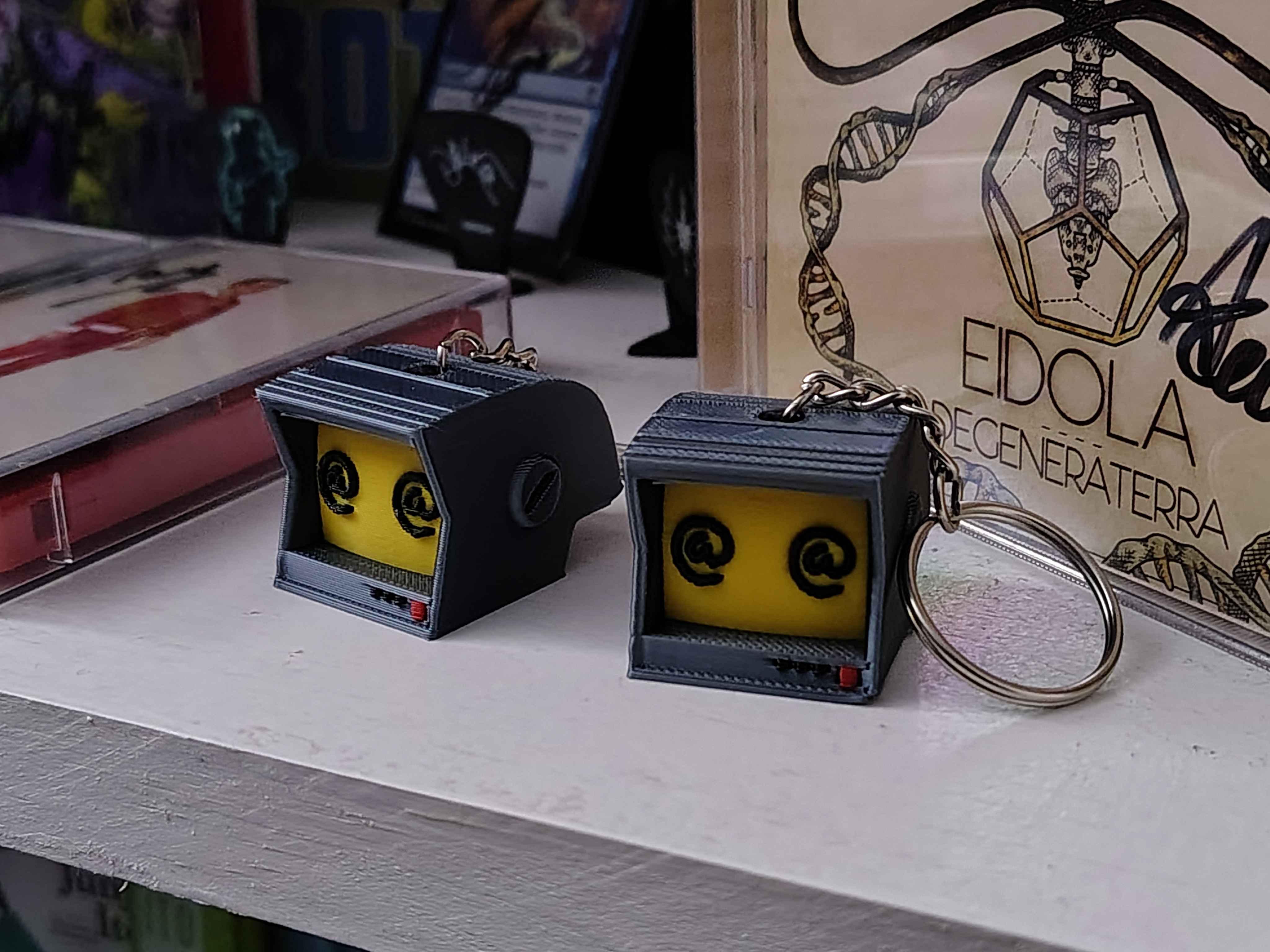 3d printed keychains :)